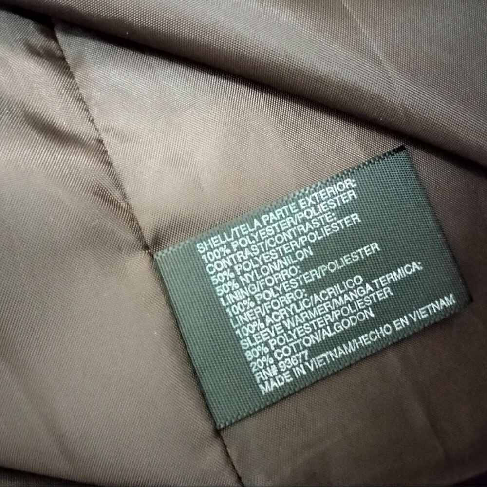 East 5th Brown Champagne Coat With Removable Insert Size 2X - Picture 10 of 13